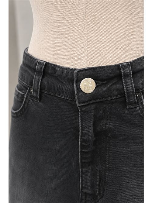 jeans wide leg stonewashed MARELLA EMME | EMMWIDELEGNERO DELAVÈ